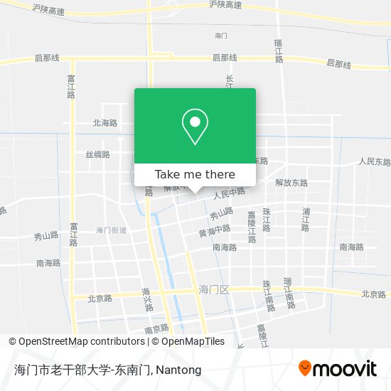 海门市老干部大学-东南门 map