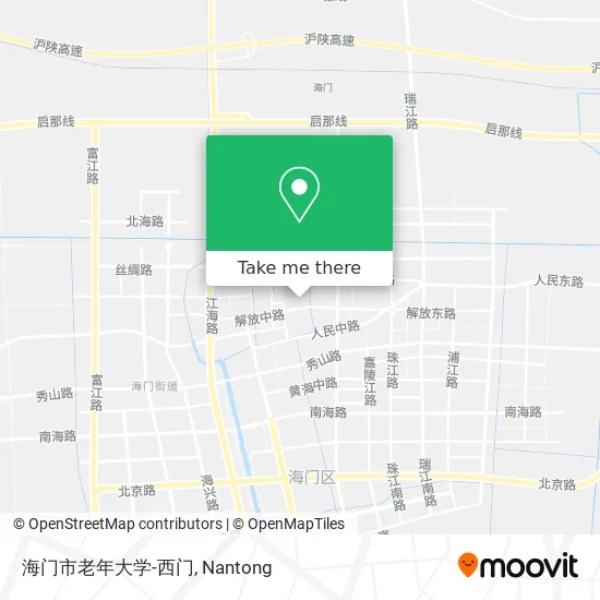 海门市老年大学-西门 map