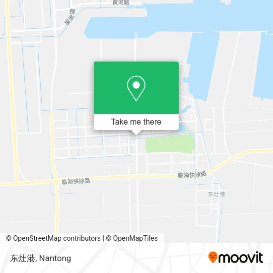 东灶港 map