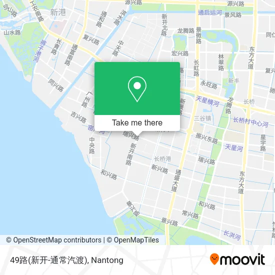 49路(新开-通常汽渡) map