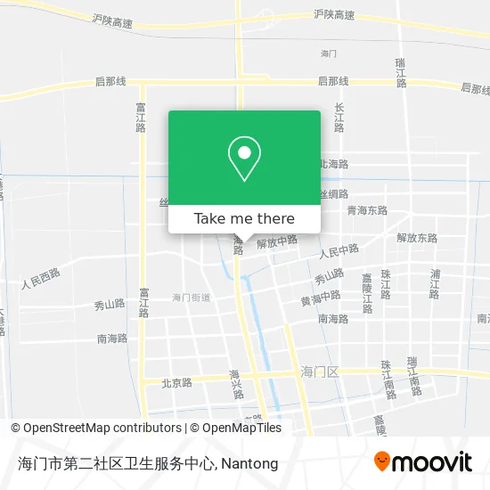 海门市第二社区卫生服务中心 map