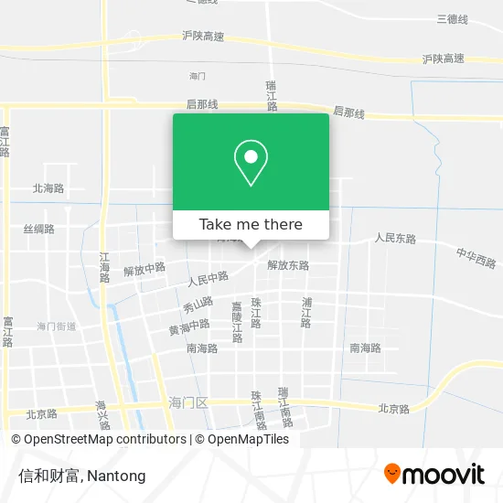 信和财富 map