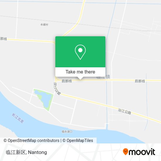 临江新区 map