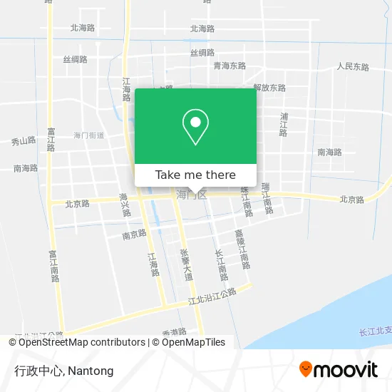 行政中心 map