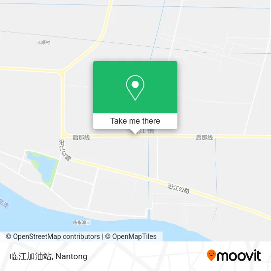 临江加油站 map