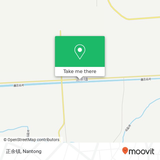 正余镇 map