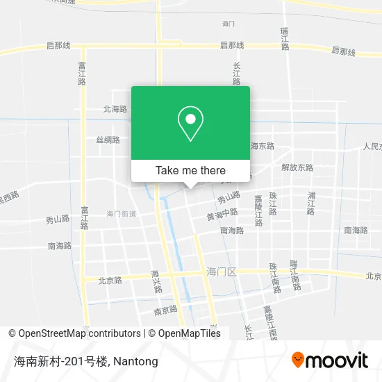 海南新村-201号楼 map