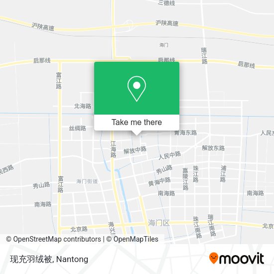 现充羽绒被 map