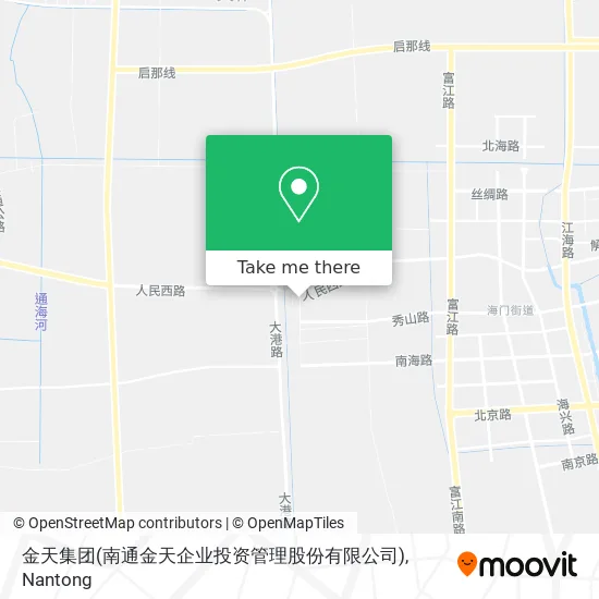 金天集团(南通金天企业投资管理股份有限公司) map