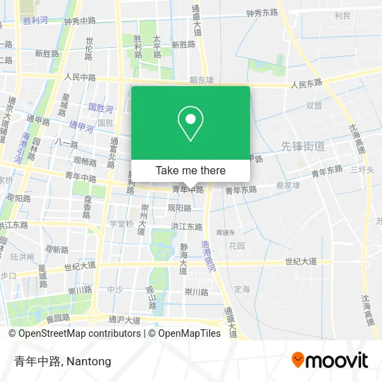 青年中路 map