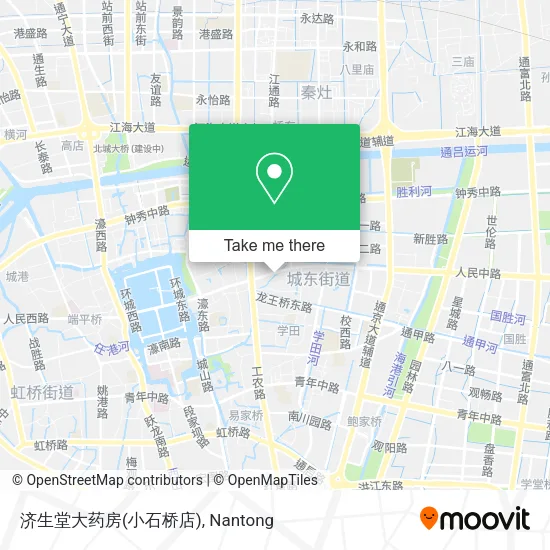 济生堂大药房(小石桥店) map