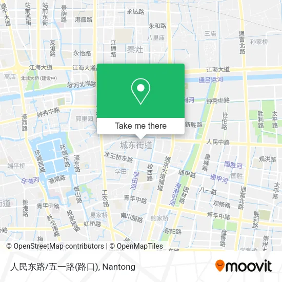 人民东路/五一路(路口) map