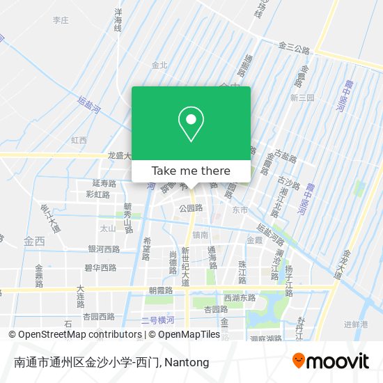 南通市通州区金沙小学-西门 map