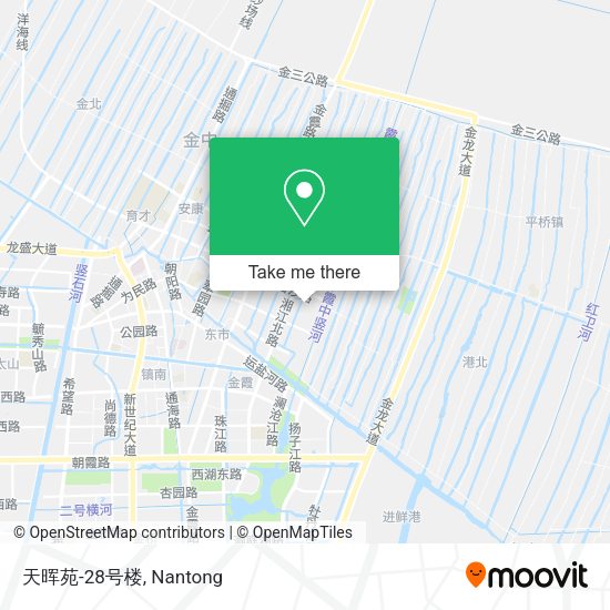 天晖苑-28号楼 map