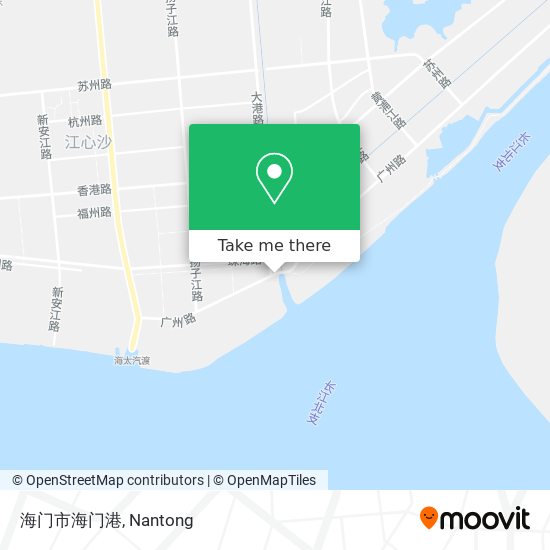 海门市海门港 map