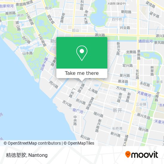 精德塑胶 map