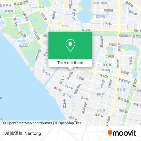 精德塑胶 map