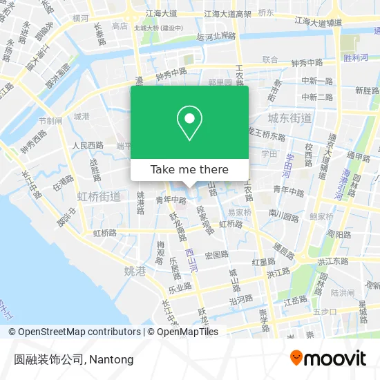 圆融装饰公司 map