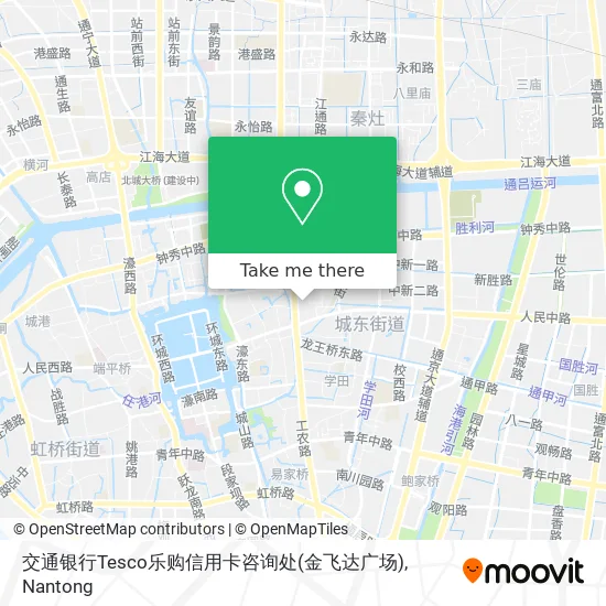 交通银行Tesco乐购信用卡咨询处(金飞达广场) map