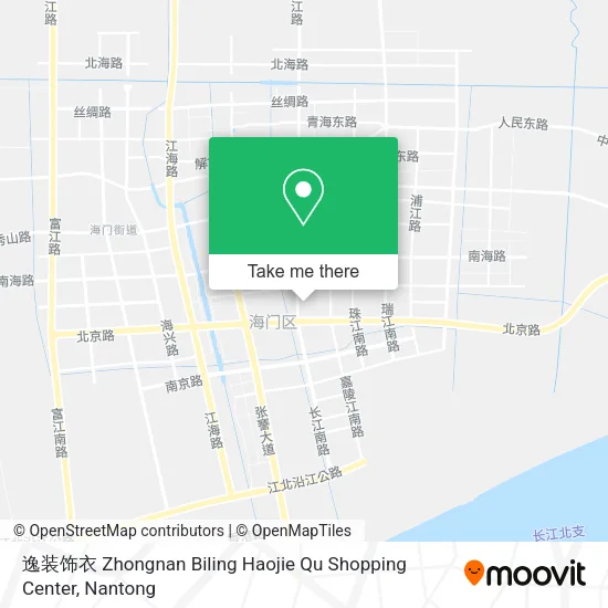 逸装饰衣 Zhongnan Biling Haojie Qu Shopping Center map