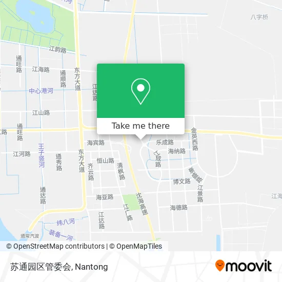 苏通园区管委会 map