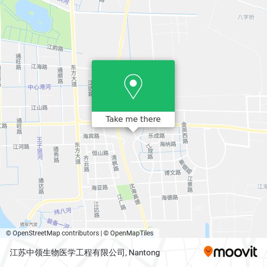 江苏中领生物医学工程有限公司 map