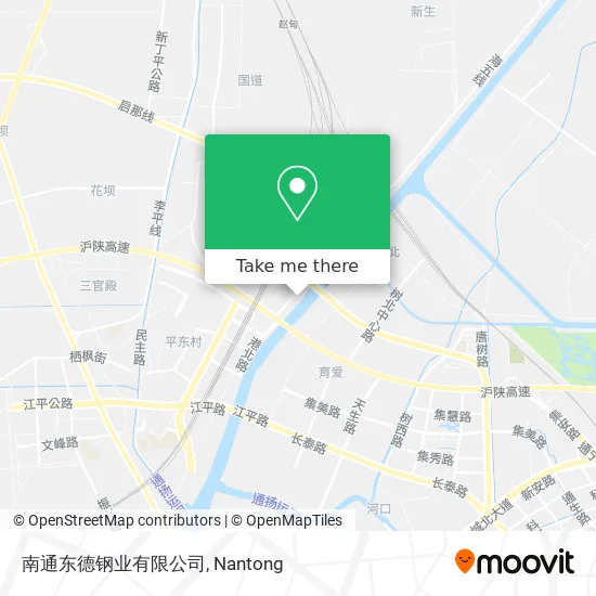 南通东德钢业有限公司 map