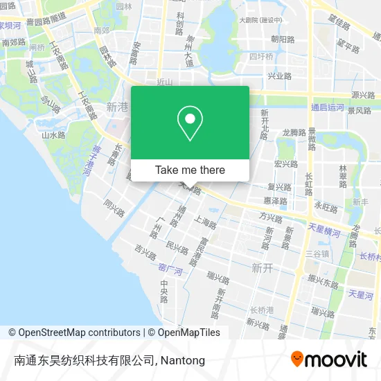南通东昊纺织科技有限公司 map