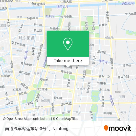 南通汽车客运东站-3号门 map