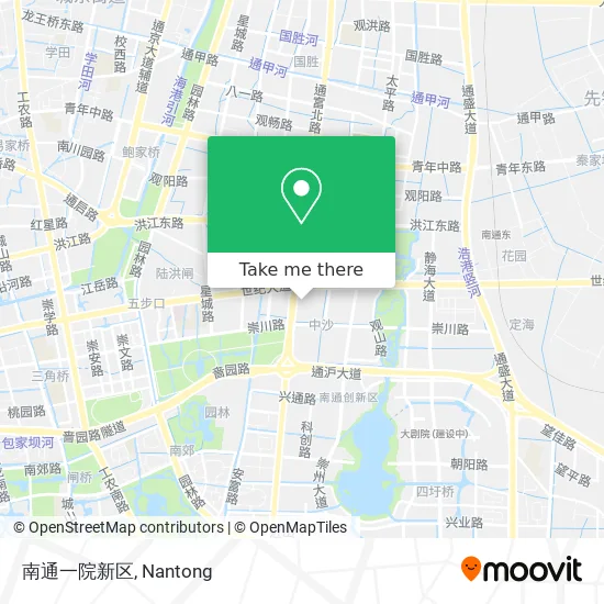南通一院新区 map