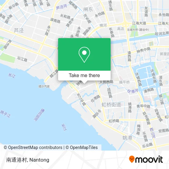 南通港村 map