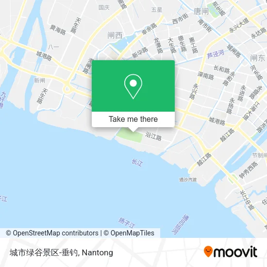 城市绿谷景区-垂钓 map