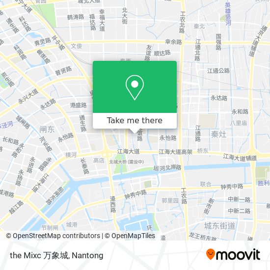 the Mixc 万象城 map