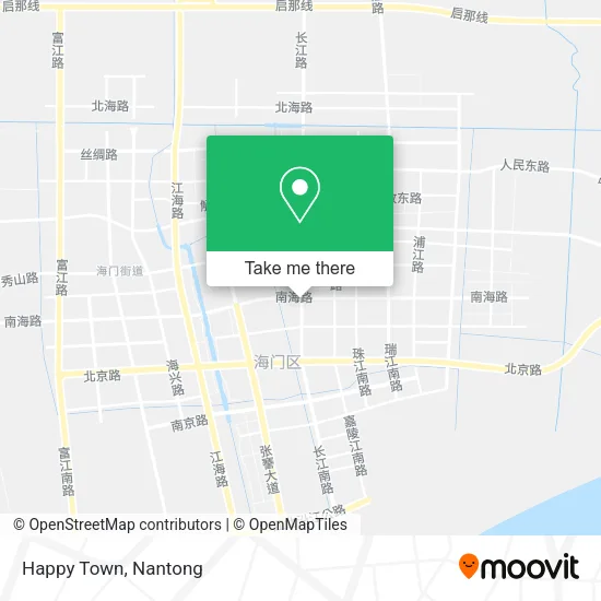 Happy Town map