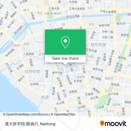 通大医学院-眼镜行 map