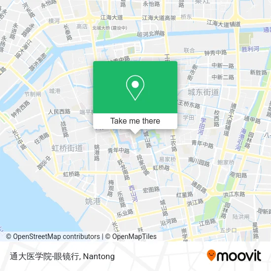 通大医学院-眼镜行 map