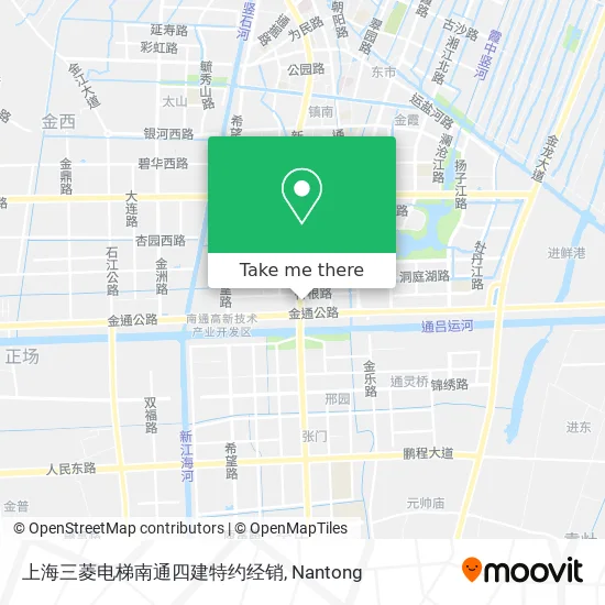 上海三菱电梯南通四建特约经销 map