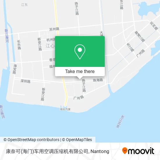 康奈可(海门)车用空调压缩机有限公司 map
