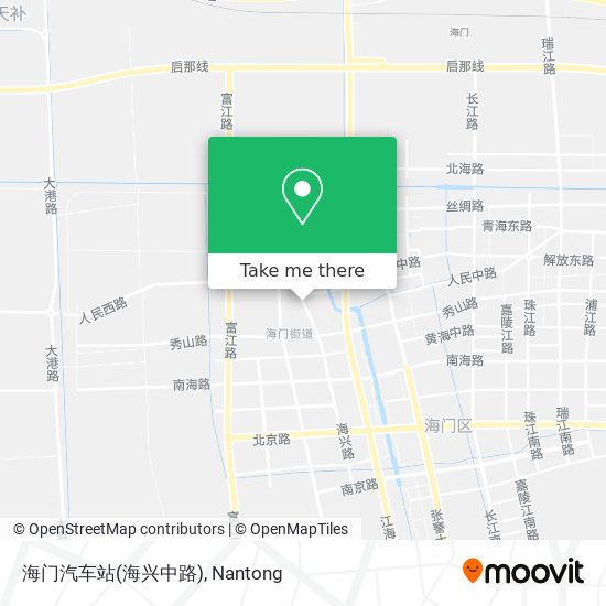 海门汽车站(海兴中路) map