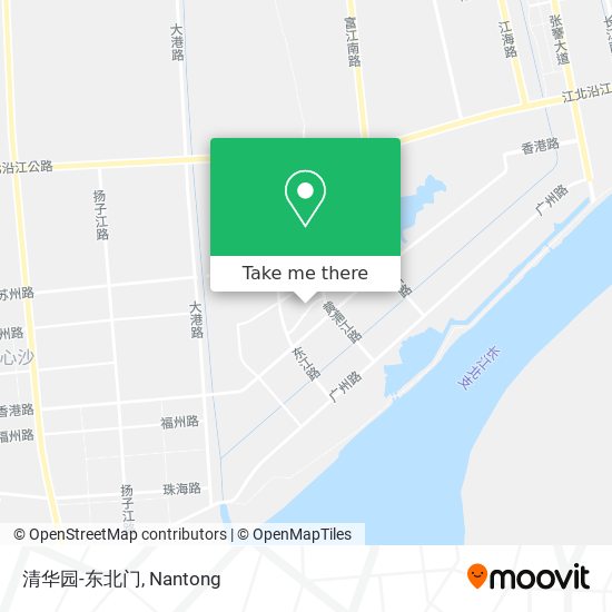 清华园-东北门 map