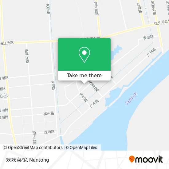 欢欢菜馆 map