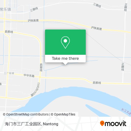 海门市三厂工业园区 map