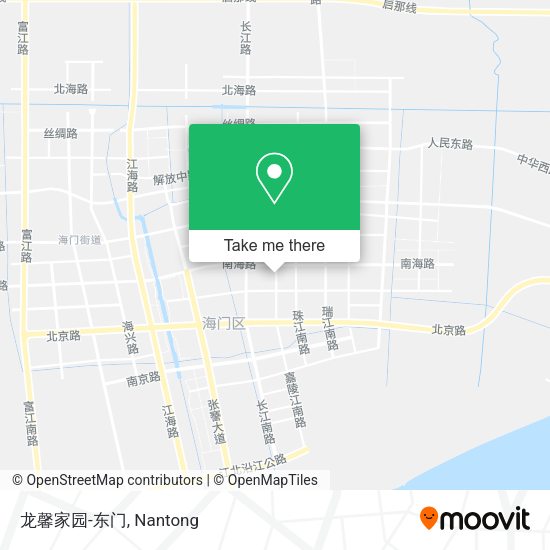 龙馨家园-东门 map