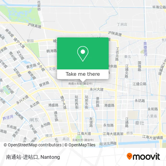 南通站-进站口 map