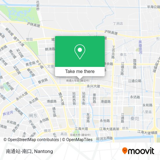 南通站-南口 map