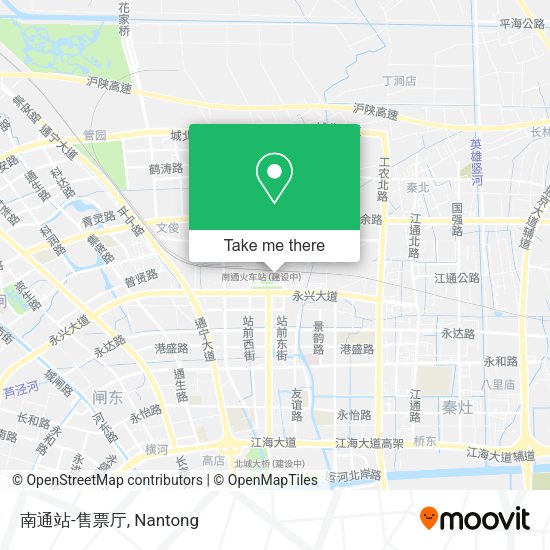 南通站-售票厅 map