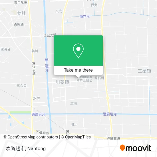 欧尚超市 map