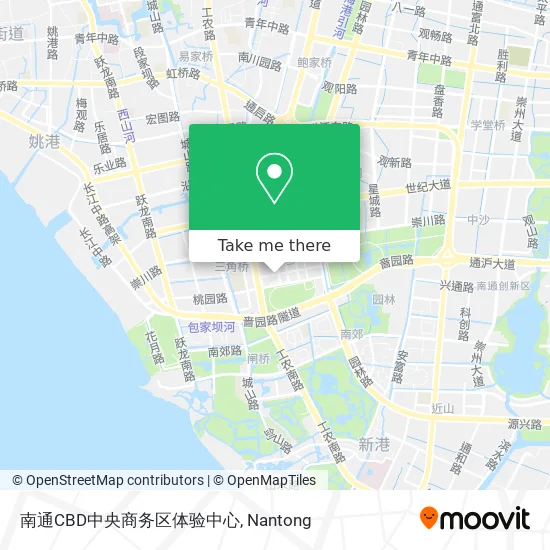 南通CBD中央商务区体验中心 map