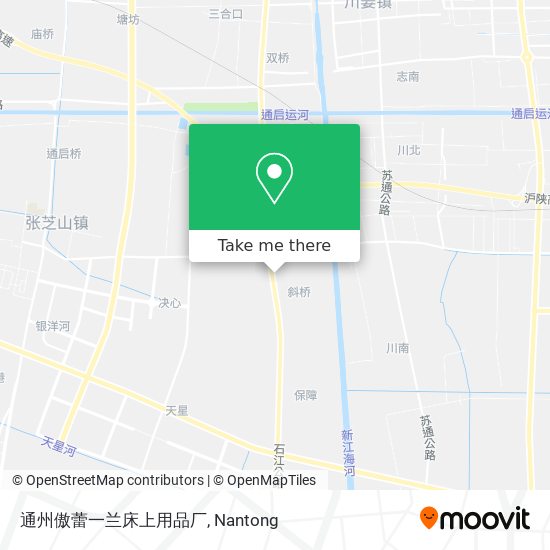 通州傲蕾一兰床上用品厂 map