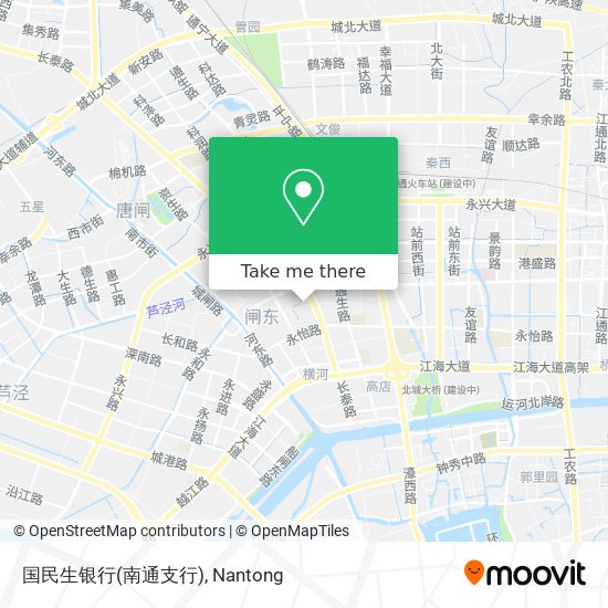 国民生银行(南通支行) map